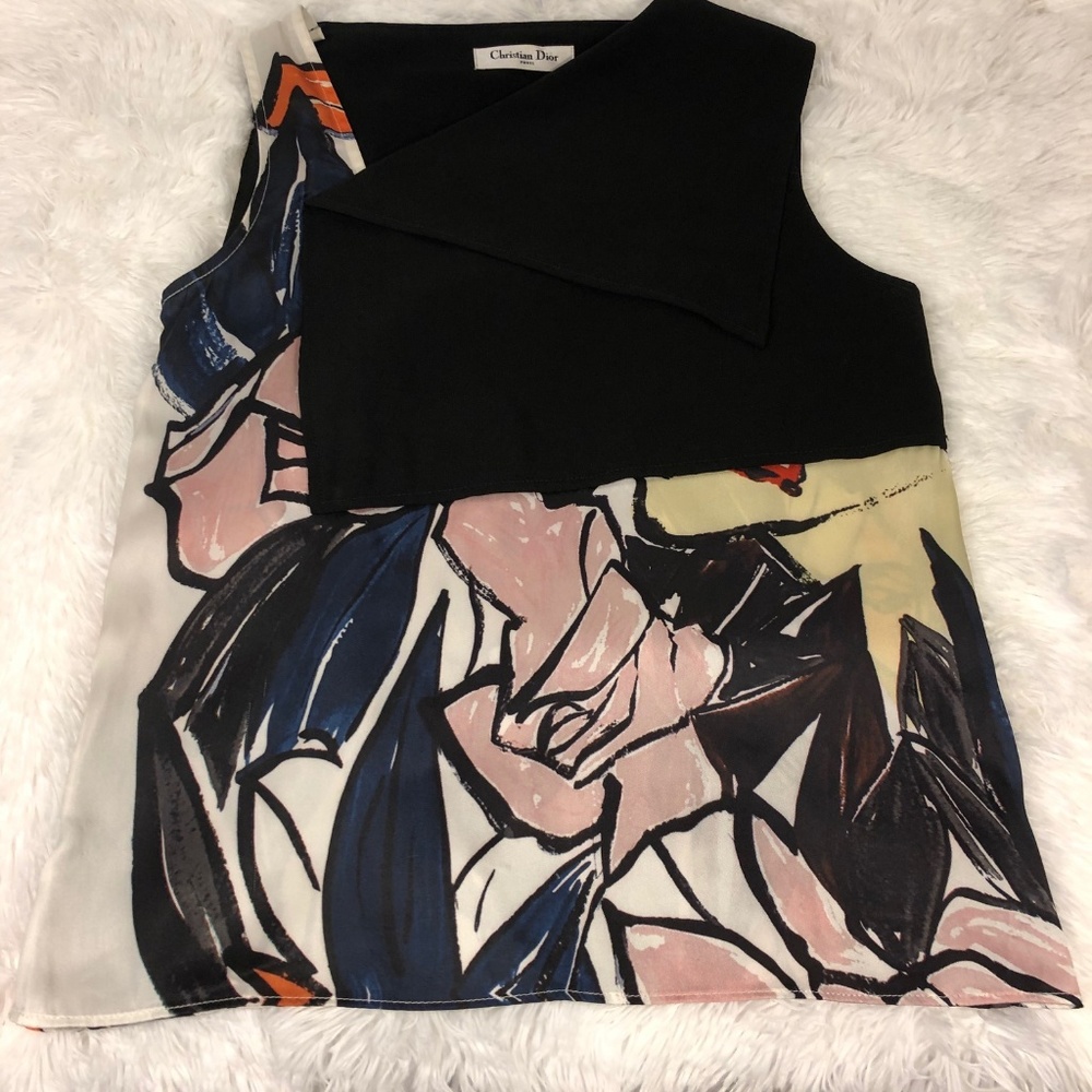 HP🥳Christian Dior Sleeveless Top Size S